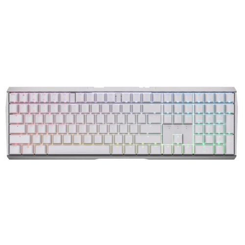 CHERRY MX 3.0S Wireless clavier Gaming RF sans fil + Bluetooth QWERTZ Allemand Blanc