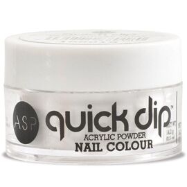 Asp - Poudre Acrylique Colorée Quick Dip - Silver Leaf 
