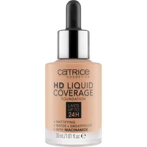 Catrice - Hd Liquid Coverage Foundation Fond De Teint 044 Deeply Rose Fond Teint 30 Ml 