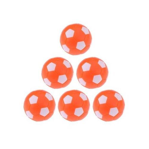 6 Ballons De Football De 36 Mm. Yd9370