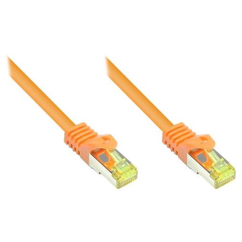Alcasa 8070R-150O câble de réseau Orange 15 m Cat7 S/FTP (S-STP)