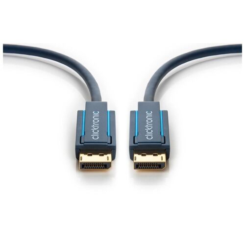 ClickTronic 70714 câble DisplayPort 7,5 m Bleu