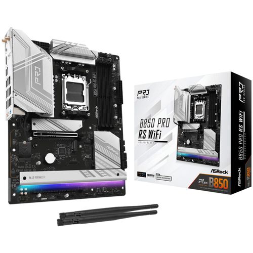 Asrock B850 Pro RS WiFi AMD B850 Emplacement AM5 ATX