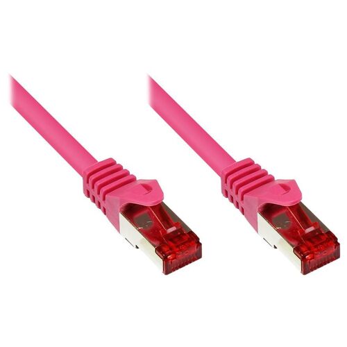 Alcasa 10m Cat6 S/FTP câble de réseau Magenta S/FTP (S-STP)
