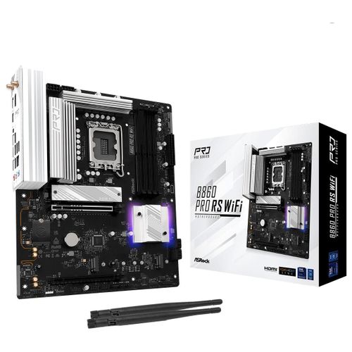 Asrock B860 Pro RS WiFi Intel B860 LGA 1851 (Socket V1) ATX