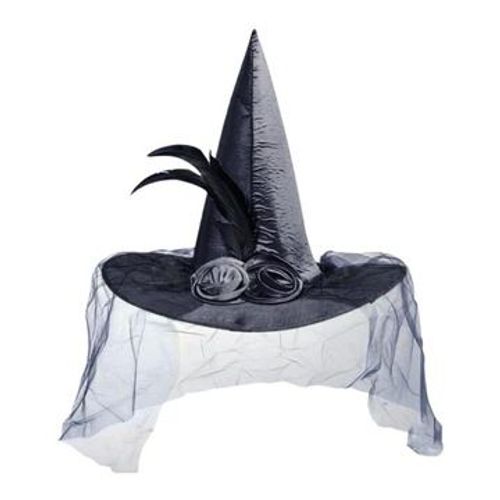 Chapeau D'halloween Sorcière Femmes Chapeaux Pour Halloween Noir Yd5724
