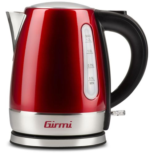 Girmi BL3202 bouilloire 1,2 L 1630 W Noir, Rouge