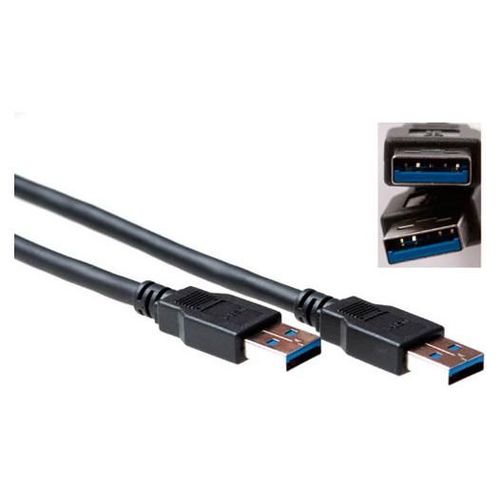 ACT SB3013 câble USB USB 3.2 Gen 1 (3.1 Gen 1) 2 m USB A Noir