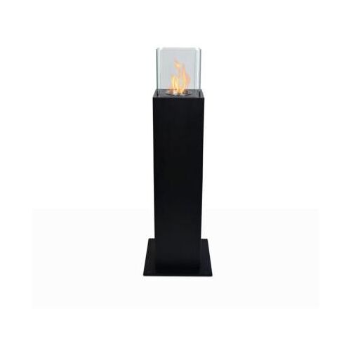 DIVINA FIRE DF94800 cheminée Extérieure Cheminée autonome Bioéthanol Noir