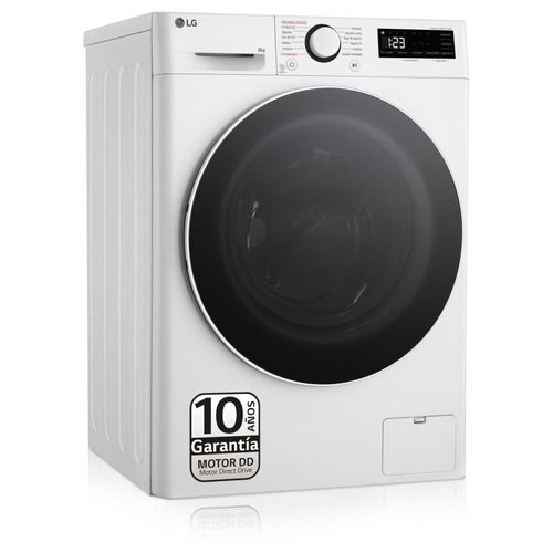 LG F2WR5S08A0W machine à laver Charge avant 8 kg 1200 tr/min Blanc