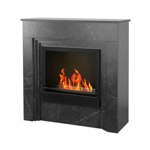 DIVINA FIRE DF95600 cheminée Intérieure Cheminée autonome Bioéthanol Noir
