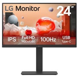 Ecran PC LG 24BA750-B 60,5 cm (23.8") 1920 x 1080 pixels Full HD LCD Noir