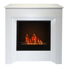 DIVINA FIRE DF95597 cheminée Intérieure Cheminée autonome Bioéthanol Blanc