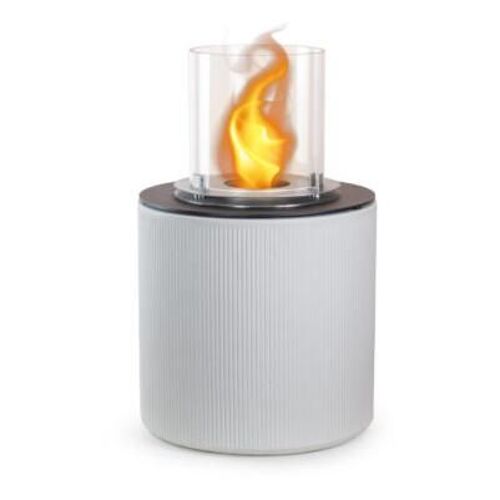 DIVINA FIRE DF95278 cheminée Intérieur & extérieur Cheminée autonome Bioéthanol Blanc