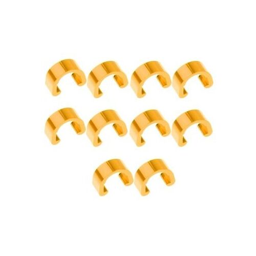 Câble De Vtt De Route En Aluminium 10 Pièces, Or Yd4501