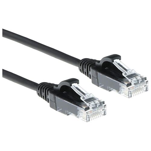 ACT DC9930 câble de réseau Noir 0,15 m Cat6 U/UTP (UTP)