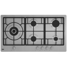 Beko HIML 95225 SXE Acier inoxydable Intégré 90 cm Gaz 5 zone(s)