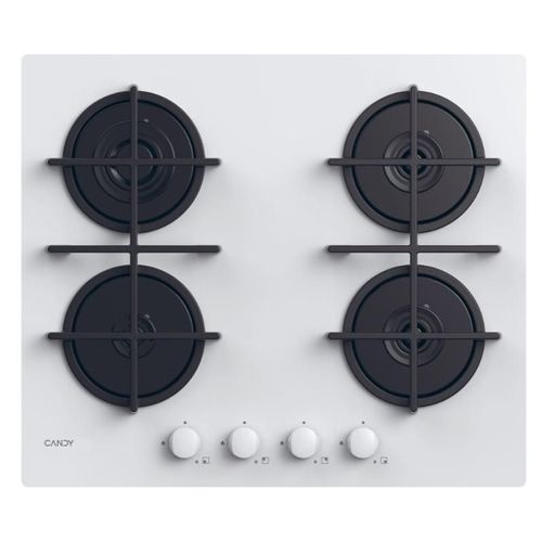 Candy CVG6WW Blanc Intégré 59 cm Gaz 4 zone(s)