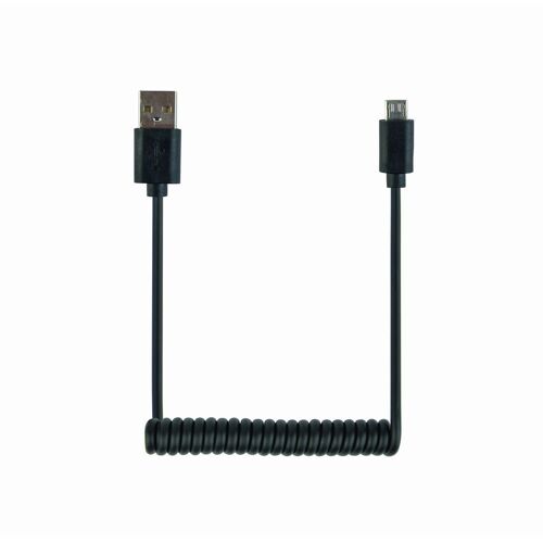Gembird USB A - MicroUSB B, 0.6m câble USB USB 2.0 0,6 m Micro-USB B Noir