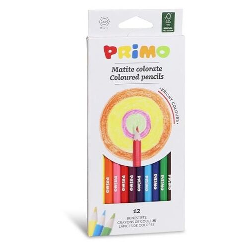 Primo 5031mat12e Crayon De Couleur 12 Pièce(S)