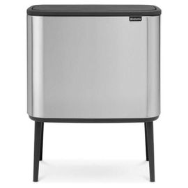 Brabantia 315848 poubelle 36 L Rectangulaire Acier Acier inoxydable