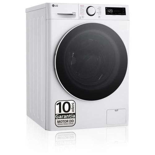 LG F4DR6010A0W machine à laver avec sèche linge Pose libre Charge avant Blanc A