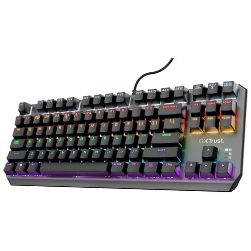 Trust GXT 834 CALLAZ clavier Gaming USB QWERTY Noir
