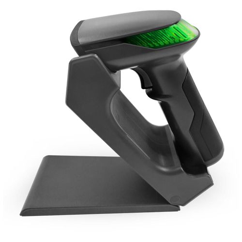 Atlantis Land A08-LD230P-2D-W lecteur de code barres Lecteur de code barre portable 1D/2D Laser Noir