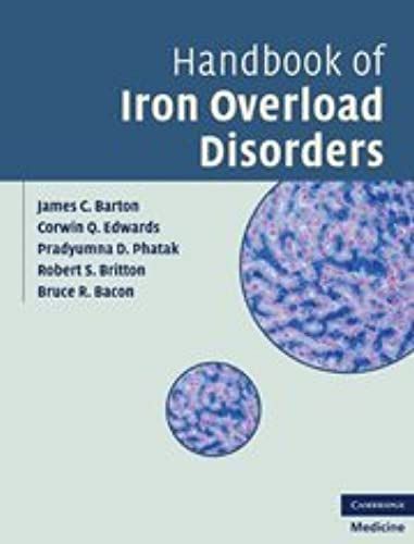 Handbook Of Iron Overload Disorders