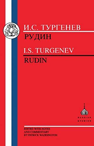 I.S. Turgenev: Rudin (Russian Texts)