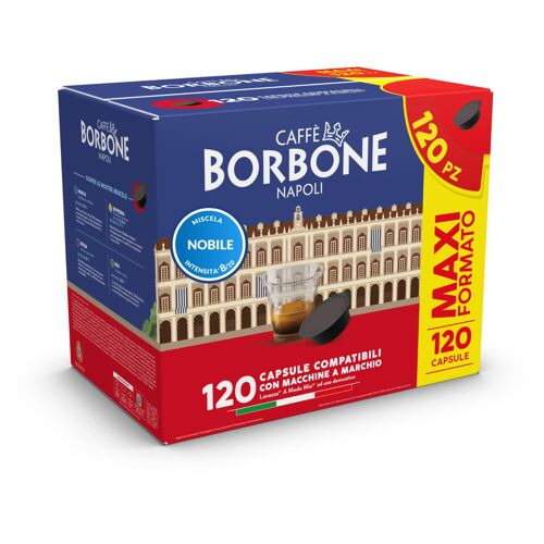 Caffè Borbone Amsblunobile120p Capsule Et Dosette De Café Capsule De Café 120 Pièce(S)