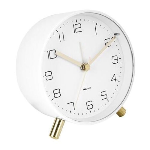 Karlsson KA5752WH réveille-matin Réveil à quartz Blanc