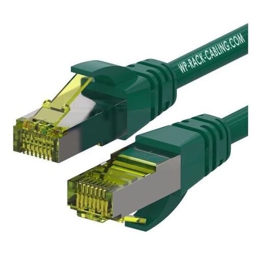 WP WPC-PAT-6ASF030G câble de réseau Vert 3 m Cat6a S/FTP (S-STP)