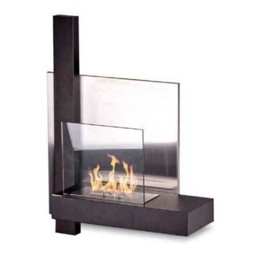 DIVINA FIRE DF42459 cheminée Intérieure Cheminée encastrable Bioéthanol Noir