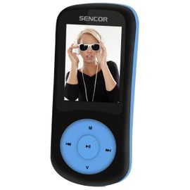 Sencor SFP 5870 BBU lecteur et enregistreur MP3/MP4 Lecteur MP3 8 Go Noir, Bleu