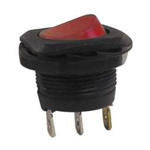 Velleman R1945C commutateur électrique Interrupteur à balancier Noir, Rouge