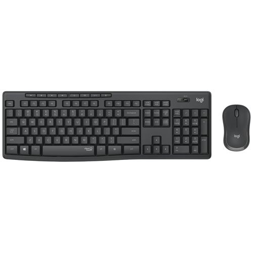 Logitech MK295 Silent Wireless Combo clavier Souris incluse Bureau RF sans fil Hongrois Graphite
