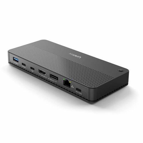 UNITEK D1079A station d'accueil Avec fil USB4 Noir