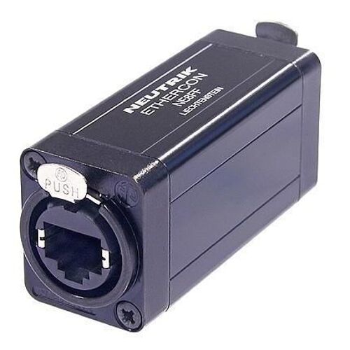 Neutrik NE8FF changeur de genre de câble RJ-45 Noir