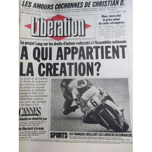 Libération 1243 Droits D'auteur : A Qui Appartient La Création?