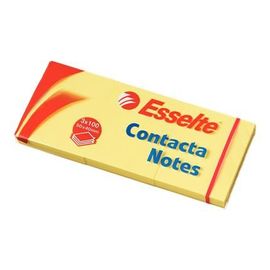 Esselte 83012 Post-It Rectangle Jaune 100 Feuilles Auto-Adhésif