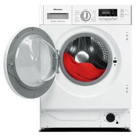 Hisense WF3M841BWIES machine à laver Charge avant 8 kg 1400 tr/min Blanc