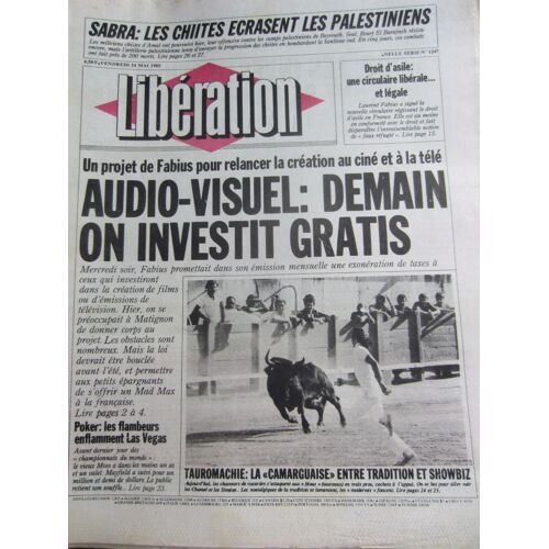 Libération 1247 Audio-Visuel : Demain On Investit Gratis