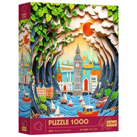 Trefl 40043 puzzle Jeu de puzzle 1000 pièce(s) Ville