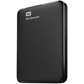 Western Digital Elements Portable disque dur externe 4 To 2.5" USB 3.2 Gen 1 (3.1 Gen 1) Noir