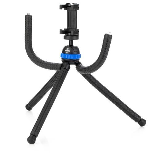 Benro KP1K trépied Smartphone 5 pieds Noir, Bleu