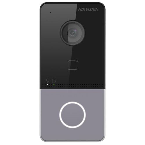 Hikvision DS-KV6113-WPE1(C) système vidéophone 2 MP Noir, Gris