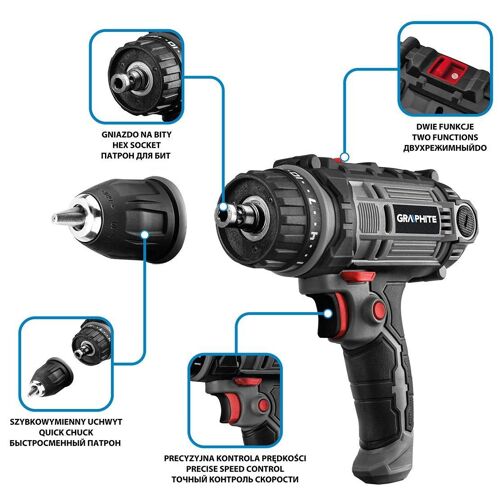 Graphite 58G793 visseuse électrique et visseuse à percussion