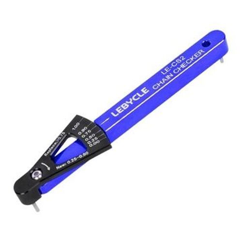 Jauge Portative D'indicateur D'usure De Chaîne De Vérificateur De Chaîne De Vélo Pour L'outil À Main Bleu Yd1403