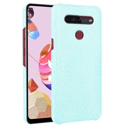 Classique Élégant Étui Pour Lg K51s Mode Classique D'alligator Housse De Protection Anti Éraflure Compatibilité - Vert